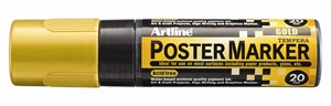 Artline Marker plakatowy 20 złoty